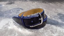 Lejon Anzio Alligator Genuine Calfskin Leather Belt