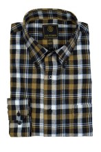 FX Fusion Gingham Pane Long Sleeve Sport Shirt