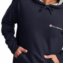 Champion Fleece Pullover Hooded Sweater - Charcoal,Black,Navy