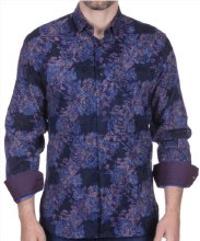 Luchiano Visconti Lapis Long Sleeve Sport Shirt