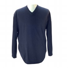 Authentic Man V-Neck Sweater. 4 Colours,  Black,Burgundy,Navy,Charcoal