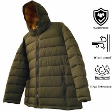 HFX Performance Hooded Stretch Coat