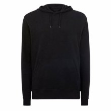 Big and Tall Solid Pullover Hoodie. Black