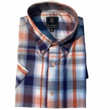 FX Fusion Plaid Summer Short Sleeve - Navy, White, Mint