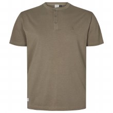 Authentic Licenced 56*4 Henley Tee. 3 Colous  Navy, Black, Olive