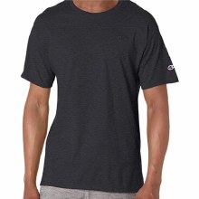 Champion Solid Tee. 5 Colours, Black,Navy, Charcoal, Green,Wine