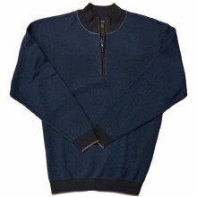 FX Fusion Birdseye 1/4 Zip Sweater 2 Colours Navy, Crimson