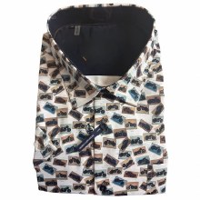 2205 London Street Retro Short Sleeve Shirt