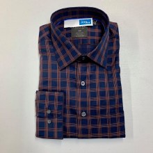 Summerfields Quad Windowpane Long Sleeve Dress Shirt