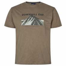Authentic Licenced Downhill Exp. Tee. Navy, Tan