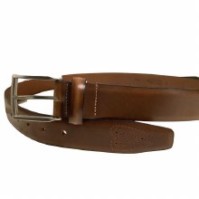 Summerfields Canadian Wing Tipped Dress Belt. 3 Colours Black, Cognac, Tan