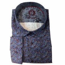 Smith Exclusive Navy Melange Fashion Shirt