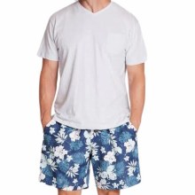 North 56*4  Denim Print Swimshorts