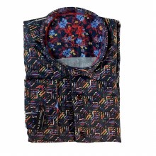 Smith Exclusive Geo Print Fahsion Shirt