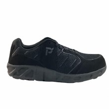 5 EZ Black Lace Casual Shoe