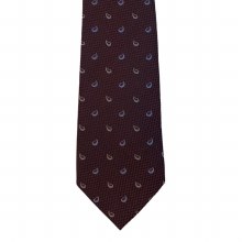 Summerfields 2205 Edition Rain Drop Tall Silk Tie 4 Colours Black, Pink, Brown, Burgundy