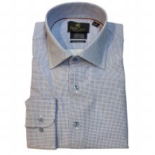 Summerfields Comfort Stretch Contemporary Fit Micro Dot Shirt 3 Colours Blue, Black, White