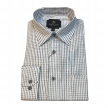 FX Wrinkle Free Textured Check Button Down Shirt