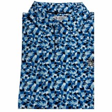 Penguin Blue Burst Polo