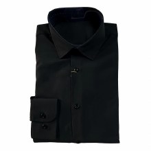 Trend Modern Fit Black Shirt