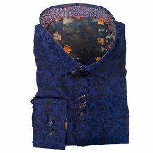 Smith Exclusive Navy Shadow  Long Sleeve Shirt