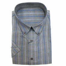 FX Fusion Easy Care GreyShort Sleeve Shirt