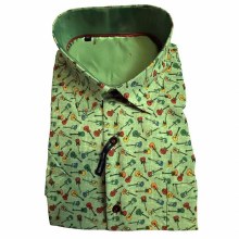 2205 London Street Guitar Short Sleeve Shirt