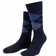 Christensen Italian Kingsize Fashion Argyle Sock 4 Colours Black, Taupe, Grey,Navy