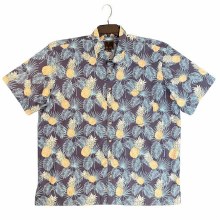 FX Fusion New Port Navy Pineapple Untucked Shirt