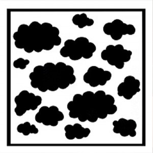 Cloud Stencil Small