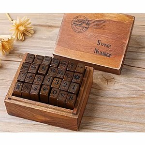 Alphabet Stamps Numbers