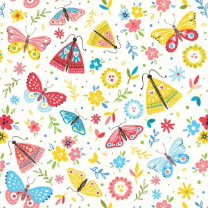 Full Color Butterfly Decal