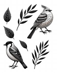 Black Birds 01 Decal