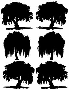 Willow Tree Silhouettes