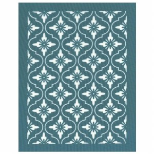 Floral Lattice Silkscreen SM.