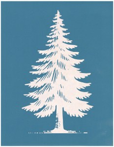 Pine Tree Silkscreen Small