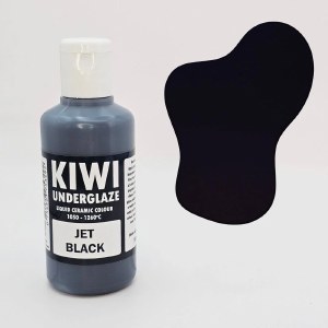 Kiwi Jet Black Underglaze 3oz