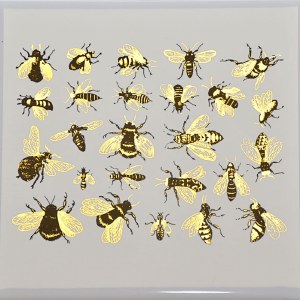 Luster Color Bees Black/Gold