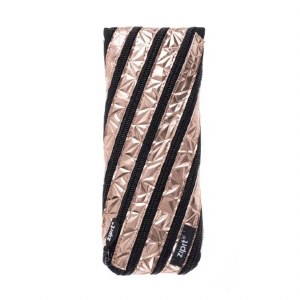 Metallic Pouch, Rose Gold