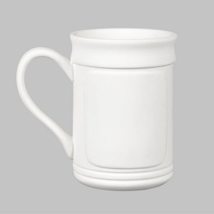 Stoneware Bisque Message Mug