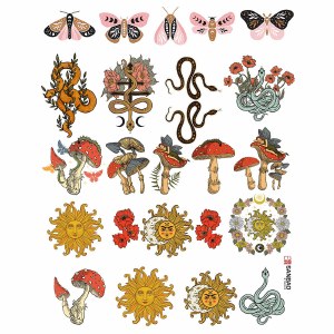 Overglaze Decal, Mystical
