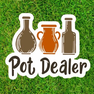 Pot Dealer Sticker