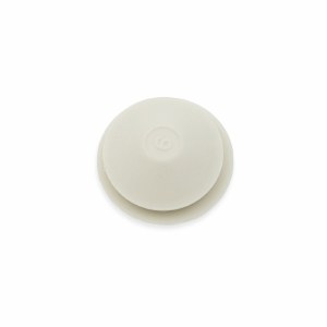 Rubber Stoppers 1" - White