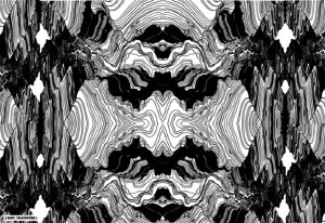 Topographic Underglaze Decal