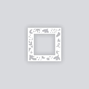 Birds of Matisse Square Rim 5"