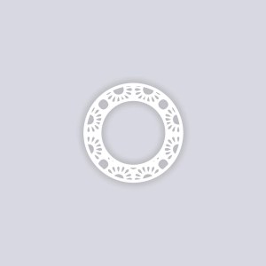Sun Drops Circle Rim 5"