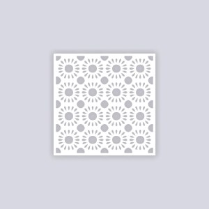 Sun Drops Square Center 6.5"