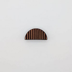 Stripe Stamp Semicircle