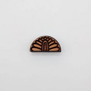 Groovy Stamp Semicircle 1