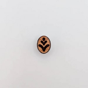 Loom Stamp Small Oval 1